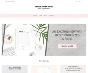 Sweetpapertrail.com(Sweet Paper Trail) Screenshot