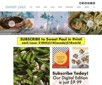 Sweetpaulmag.com(Sweet Paul Magazine) Screenshot