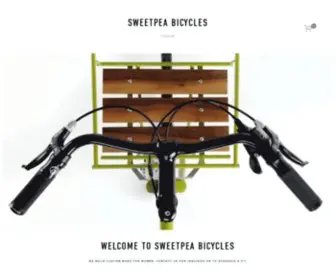 Sweetpeabicycles.com(Sweetpea Bicycles) Screenshot