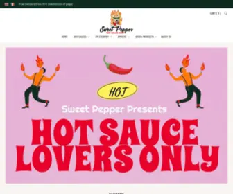 Sweetpepper.fr(HOT SAUCE LOVERS ONLY) Screenshot