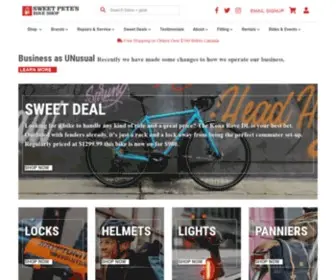 Sweetpetes.com(Sweet Pete's Bike Shop) Screenshot