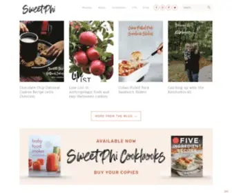 Sweetphi.com(Fast and easy recipes for busy people) Screenshot