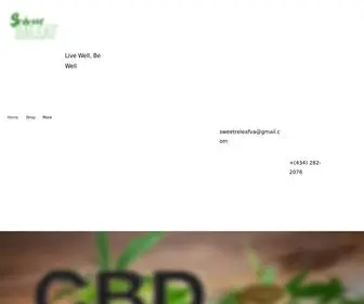 SweetreleafVa.com(CBD) Screenshot