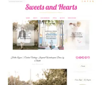 Sweetsandhearts.com(Sweets and Hearts) Screenshot