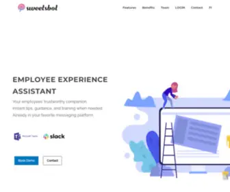 Sweetsbot.com(Employee Companion for Slack & Microsoft Teams) Screenshot
