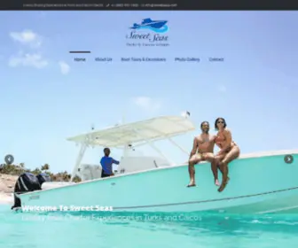 Sweetseastci.com(Turks and Caicos Boat Tours) Screenshot