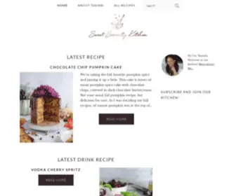 Sweetserenitykitchen.com(Sweet Serenity Kitchen) Screenshot