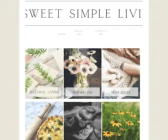 Sweetsimpleliving.com(Sweetsimpleliving) Screenshot