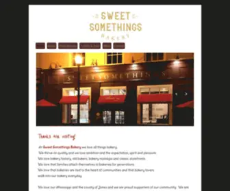 Sweetsomethingsbakery.com(Home) Screenshot