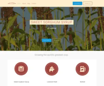 Sweetsorghumsyrup.com(Sweet Sorghum Syrup) Screenshot