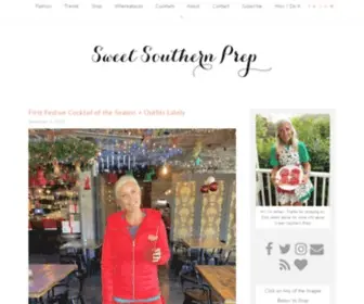 Sweetsouthernprep.com(A Charleston Based Fashion & Style Blog) Screenshot