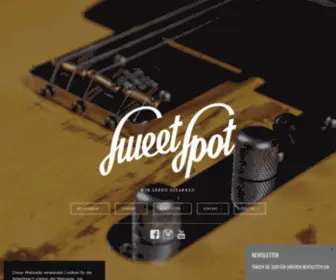 Sweetspot-Guitars.de(Vintage & Rare Guitars) Screenshot