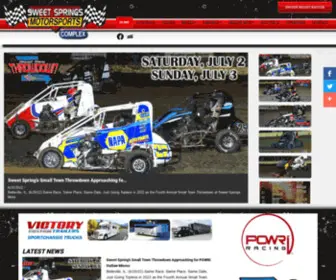 Sweetspringsraceway.com(Sweet Springs Motorsports Complex) Screenshot