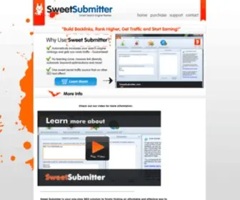 Sweetsubmitter.com(Sweet Submitter) Screenshot