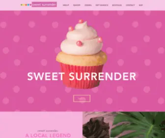 Sweetsurrenderbakery.com(Sweet Surrender) Screenshot