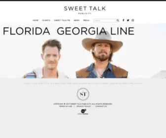 Sweettalkpr.com(Sweet Talk PR) Screenshot