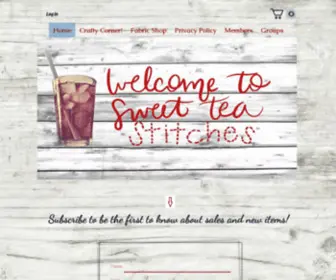 Sweetteastitches.com(Sweet Tea Stitches can work with you to design your own custom items) Screenshot