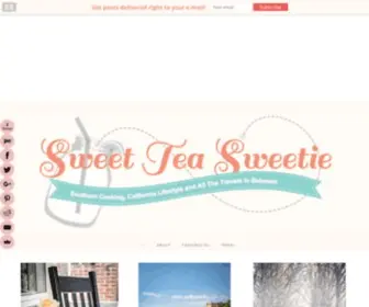 Sweetteasweetie.com(Sweet Tea Sweetie) Screenshot