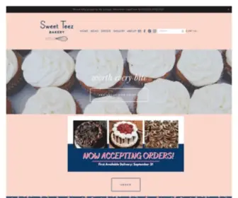 Sweetteezbakery.com(Sweet Teez Bakery) Screenshot