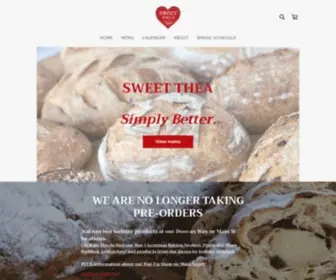 Sweetthea.com(Sweet Thea Bakery) Screenshot