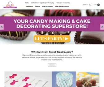Sweettreatsupply.com(Cake Decorating Suppliers) Screenshot