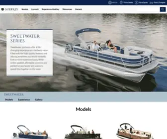 Sweetwaterboats.com(Sweetwater Pontoon Boats) Screenshot