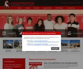 Sweetwaterisd.net(Sweetwater Independent School District) Screenshot