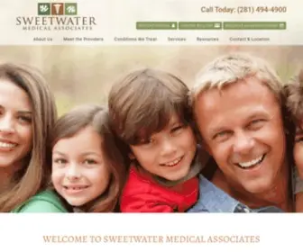 Sweetwatermed.com(Sweetwater Medical Associates) Screenshot