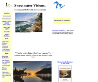 Sweetwatervisions.com(Sweetwater Visions) Screenshot