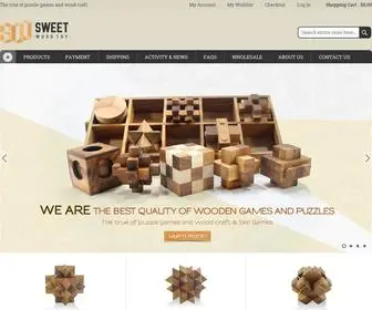 Sweetwoodtoy.com(Wooden games) Screenshot