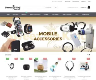 Sweezking.com(Mobile Gadgets Shop) Screenshot