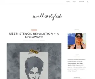 Swellandstylish.com(Swell and stylish) Screenshot