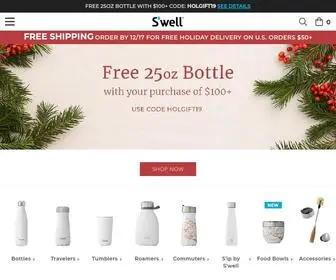 Swellbottle.com(S'well Stainless Steel Water Bottles) Screenshot