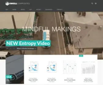 Swellcomposites.com(Swell Composites) Screenshot