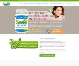 Swellnomore.com(Natural Diuretic for Edema) Screenshot