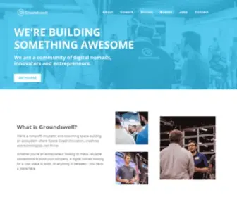 Swellstartups.com(Groundswell) Screenshot