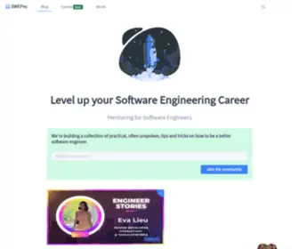 Swepro.co(Join the SWEPro community for a collection of practical) Screenshot