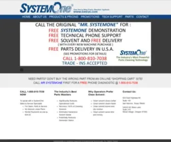 Sweqs.com(One Recycling Parts Washer System) Screenshot