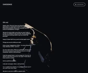 Swesense.com(SWESENSE) Screenshot