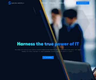 Sweveninfotech.io(Sweven Infotech) Screenshot