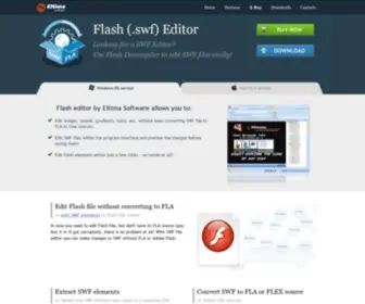 SWF-Editor.com(SWF Editor: how to edit SWF (Flash)) Screenshot