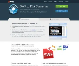 SWF-TO-Fla.org(SWF decompiler) Screenshot