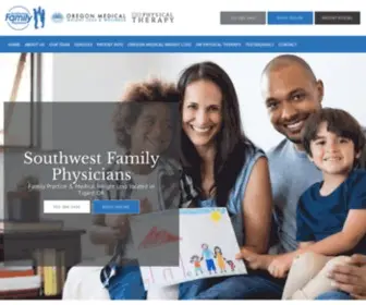 Swfamilyphysicians.com(Southwest Family Physicians) Screenshot