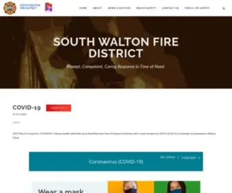 SWFD.org(South Walton Fire District) Screenshot