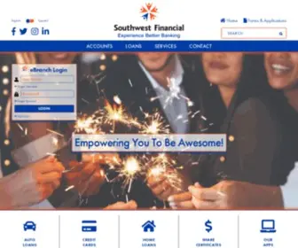 Swfinancial.org(Southwest Financial FCU) Screenshot