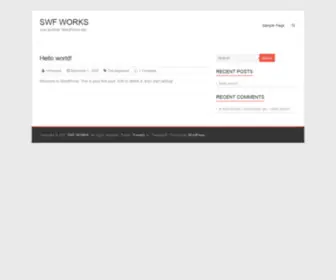 SWFlworks.org(SWF WORKS) Screenshot