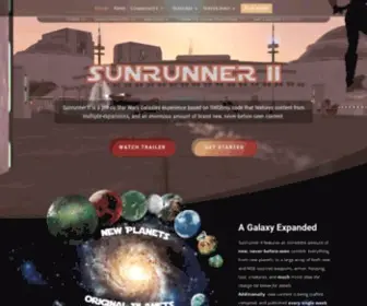 SWgsunrunner2.com(Sunrunner II) Screenshot