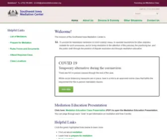 Swiamediationcenter.org(Southwest Iowa Mediation Center) Screenshot