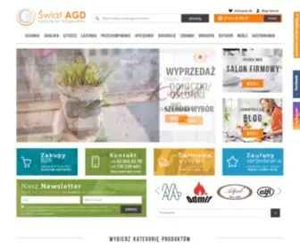 Swiat-AGD.com.pl(I serwisami) Screenshot