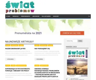 Swiatproblemow.pl(Miesięcznik „Świat Problemów”) Screenshot